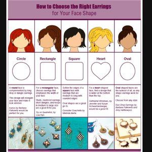 TIP - Earrings For Your Face Shape
